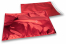 Enveloppes aluminium métallisées colorées - rouge 229 x 324 mm | PIT Packaging.ch/fr | Paysdesenveloppes