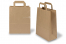 Sacs papier kraft avec anses plates - marron, 220 x 105 x 280 mm | PIT Packaging.ch/fr | Paysdesenveloppes
