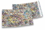 Enveloppes aluminium métallisées colorées - argent holographique  114 x 162 mm | PIT Packaging.ch/fr | Paysdesenveloppes