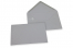 Enveloppes colorées pour cartes de voeux - gris, 114 x 162 mm | PIT Packaging.ch/fr | Paysdesenveloppes