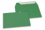 Farbige Couverts Papier - Dunkelgrün, 114 x 162 mm | PIT Packaging.ch | Couvertsbestellen