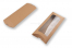Geschenkverpackung Braun - 110 x 220 x 35 mm - mit Fenster 70 x 180 mm | PIT Packaging.ch | Couvertsbestellen