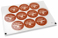 Pastilles adhésives thème amour - happy valentines day marron | PIT Packaging.ch/fr | Paysdesenveloppes