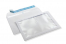Enveloppes à fenêtre panoramique, 162 x 229 mm (A5), 100 grammes, bande de fermeture, (format fenêtre 130 x 200 mm, position: 15 mm du bord gauche, 15 mm du bas) | PIT Packaging.ch/fr | Paysdesenveloppes