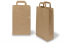 Sacs papier kraft avec anses plates - marron, 220 x 105 x 360 mm | PIT Packaging.ch/fr | Paysdesenveloppes