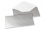 Enveloppes colorées pour cartes de voeux - argent, 110 x 220 mm | PIT Packaging.ch/fr | Paysdesenveloppes