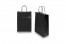 Sacs papier kraft avec anses rondes - noir, 220 x 100 x 310 mm, 90 gr | PIT Packaging.ch/fr | Paysdesenveloppes