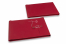Kartonverpackung mit Kordelverschluss - 162 x 229 x 25 mm, rot | PIT Packaging.ch | Couvertsbestellen