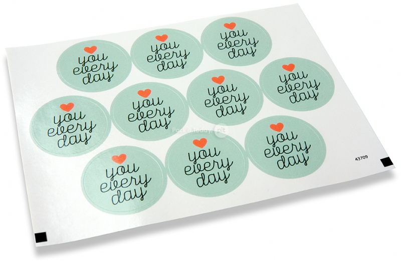Pastilles adhésives thème amour - you every day