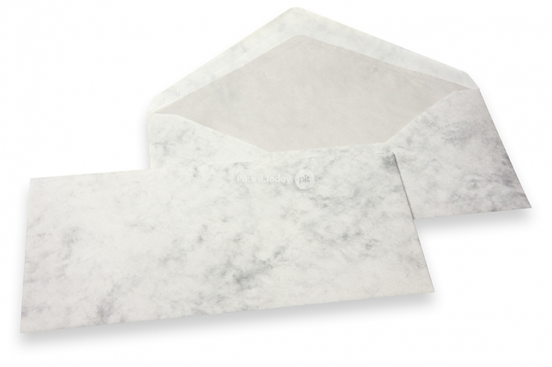 Marmor Couverts - 110 x 220 mm, Marmor Grau, Innenfutter Grau