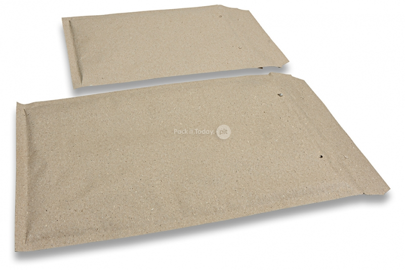 Braune Graspapier Luftpolstertaschen 
