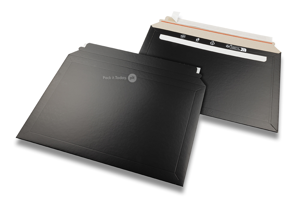 Enveloppes carton noir - 234 x 334 mm