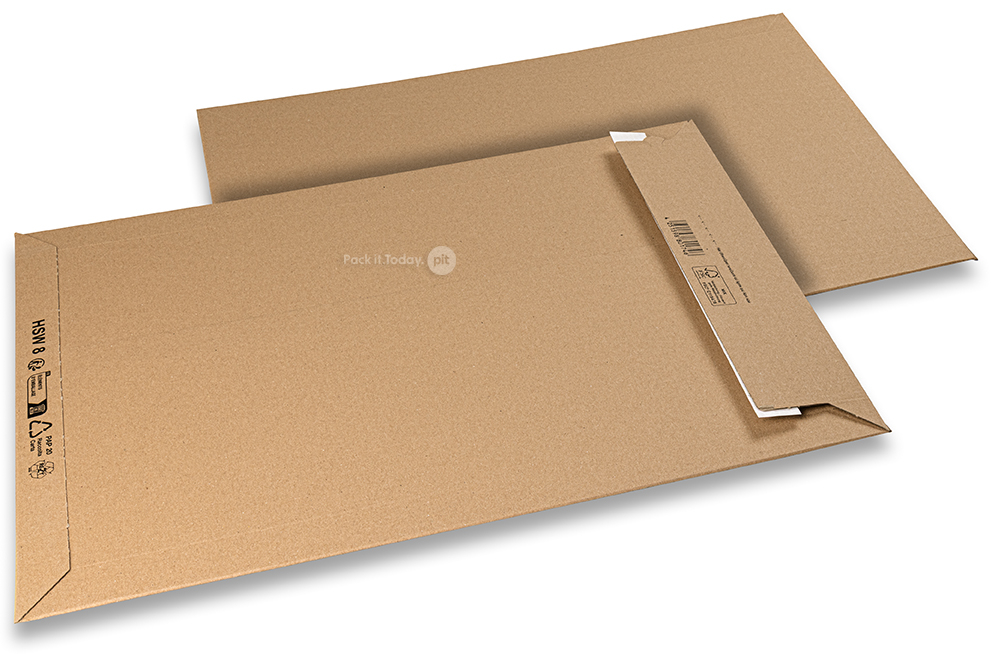 Versandtaschen aus Wellpappe - 360 x 525 mm