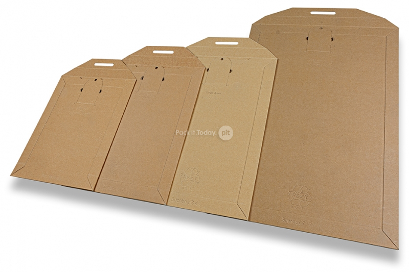 Enveloppes carton réutilisable