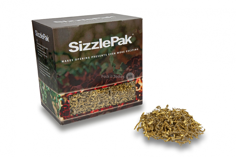 Frisure de Calage SizzlePak - Or (1.25 kg), 120 grs. papier