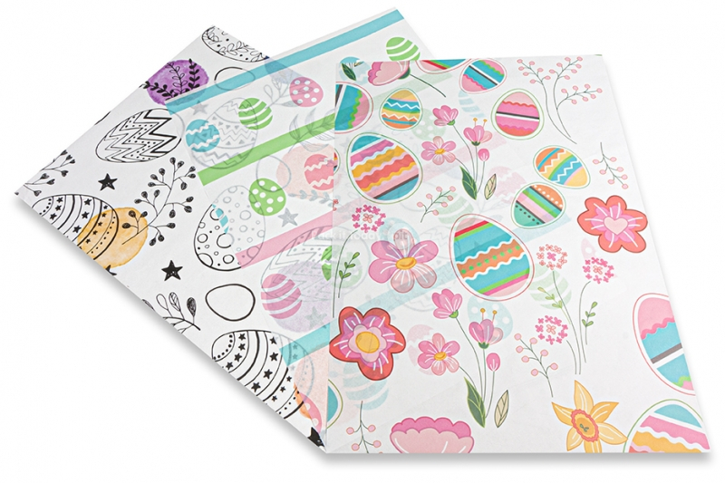 Papier de soie pour Pâques