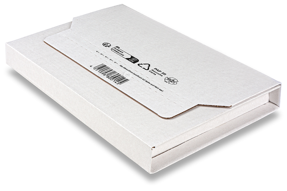 Emballages livres - fermé - blanc