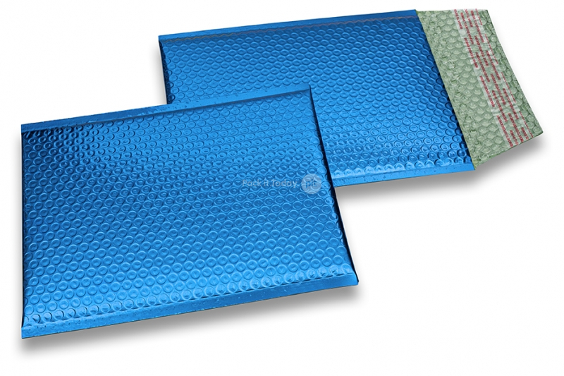 Luftpolstertaschen metallic umweltfreundlich - Dunkelblau 180 x 250 mm