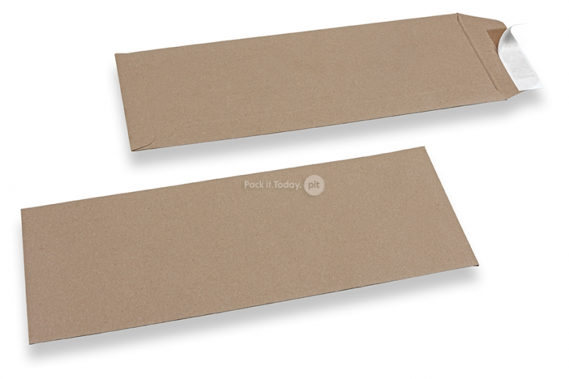 Notaris Couvert, braun - 125 x 324 mm
