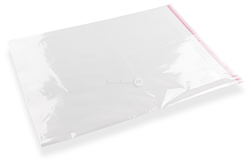 Sachets cellophane transparents - 420 x 520 mm