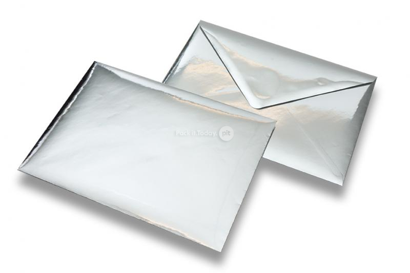 Silber Metallic glänzende Couverts