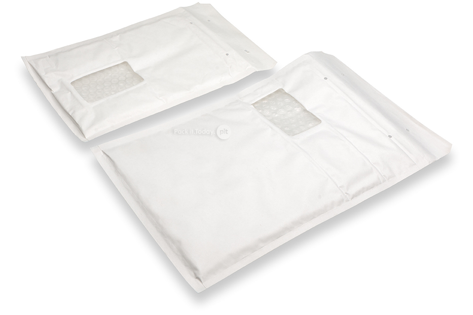Luftpolstertaschen mit Fenster
