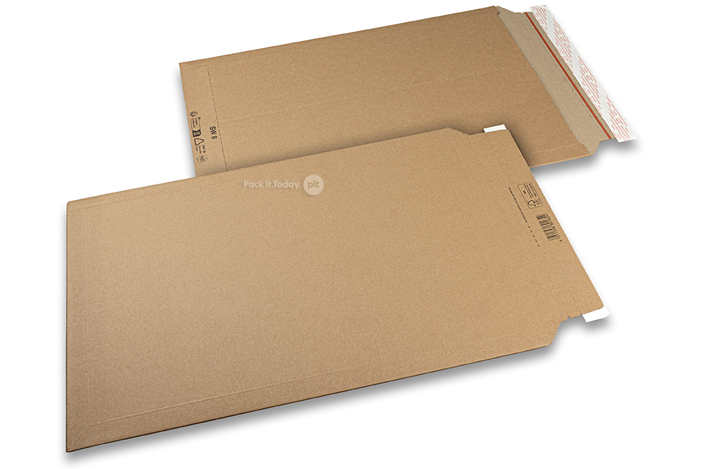 Versandtaschen aus Wellpappe - 360 x 530 mm, SW8