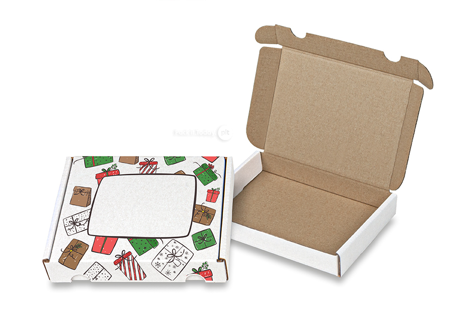 Boîte postale de Noël - Cadeaux - 160 x 120 x 25 mm