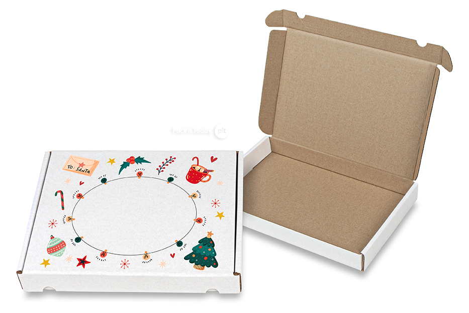 Maxibriefkarton Weihnachten - Weihnachtsdekoration - 230 x 160 x 26 mm