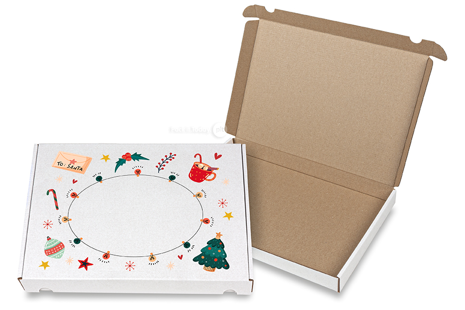Boîte postale de Noël - Décoration de Noël - 310 x 220 x 26 mm