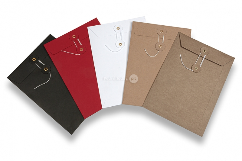Enveloppes avec fermeture Japonaise